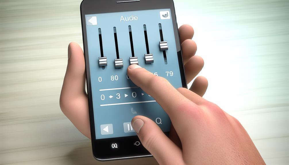 fine tune the sound controls