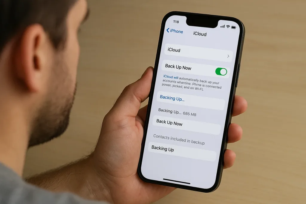 Backup iPhone Contacts Using iCloud - iPhone contacts backup and recovery - iPhone Contacts Backup and Recovery Tips & Tools (2025)