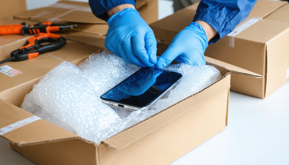 mail in phone repair faqs