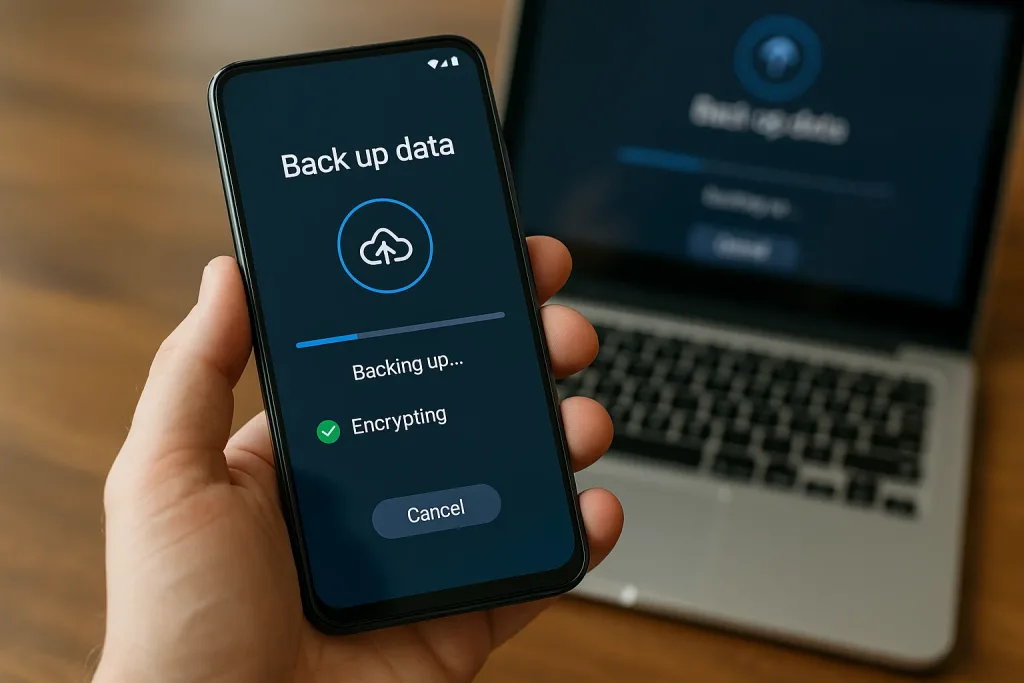 Mobile Phone Data Backup