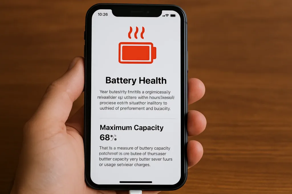 iPhone battery overheating issue