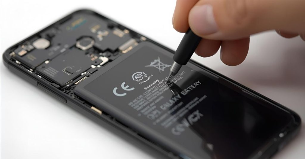 diagonising-samsung-swollen-battery