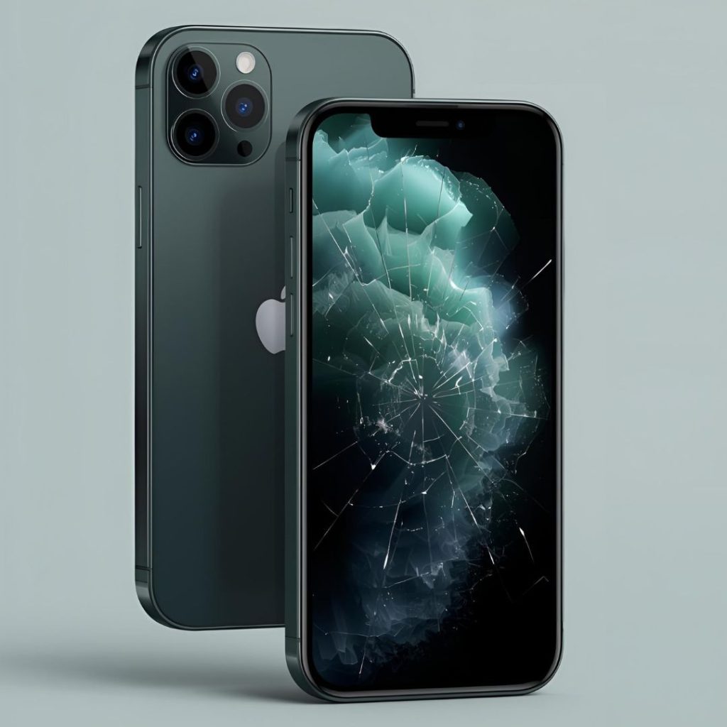 iPhone Screen Cracked