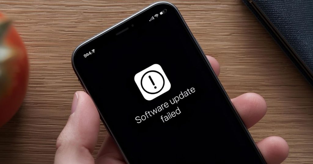 software-update-failed